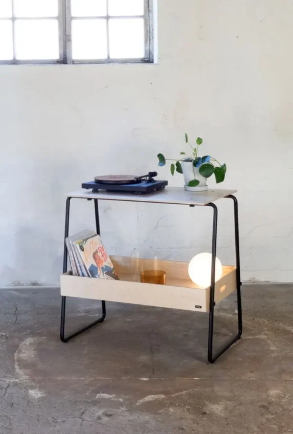 OOJA displays Präsentationsmöbel^P001 Theke, Birke – Schwarz