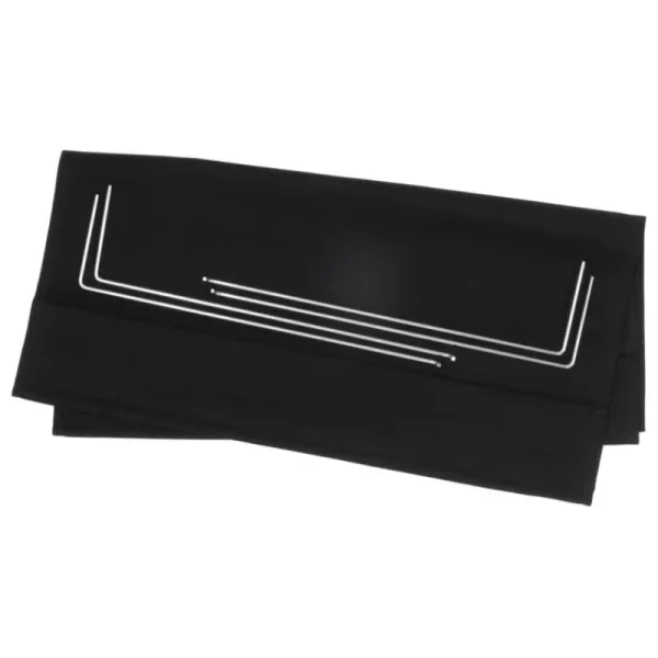OOJA displays Präsentationsmöbel^T001 Markise, Schwarz