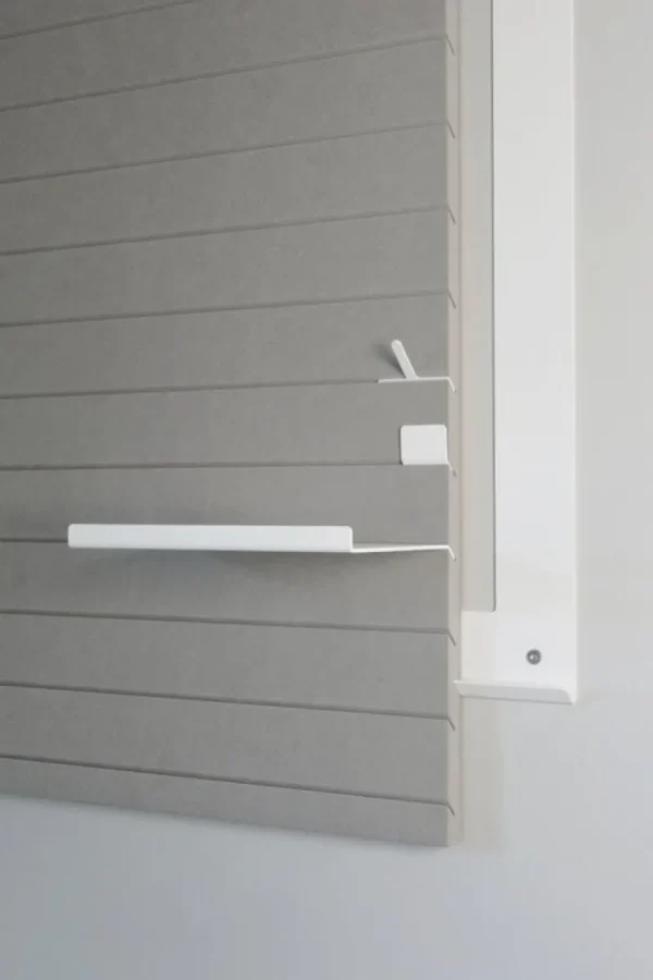 OOJA displays Präsentationsmöbel | Regale^W001 Wanddisplay, Grau