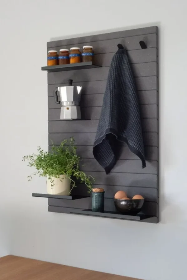 OOJA displays Präsentationsmöbel | Regale^W001 Wanddisplay, Schwarz
