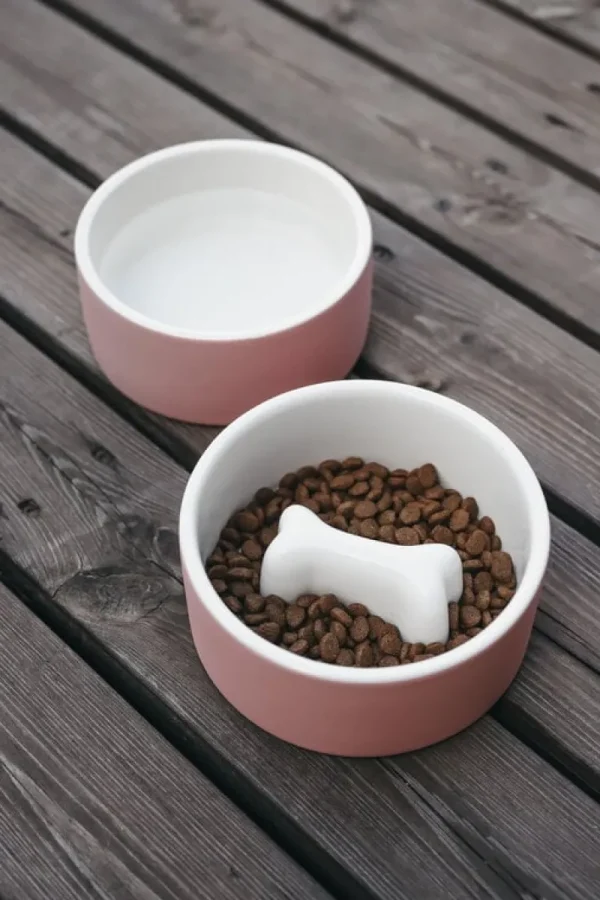PAIKKA Haustiere^Slow Feed Napf M, Rosa
