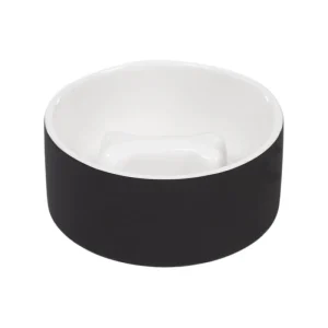 PAIKKA Haustiere^Slow Feed Napf M, Schwarz