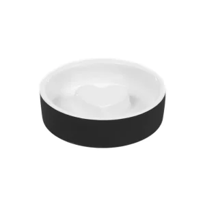 PAIKKA Haustiere^Slow Feed Napf XS, Schwarz
