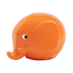 Palaset Dekorationsgegenstände^Medi Elefant Spardose, Sunrise Orange