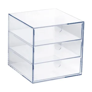 Palaset Aufbewahrungsbehälter | Aufbewahrungsbehälter^3-Schubladen-Box, transparent