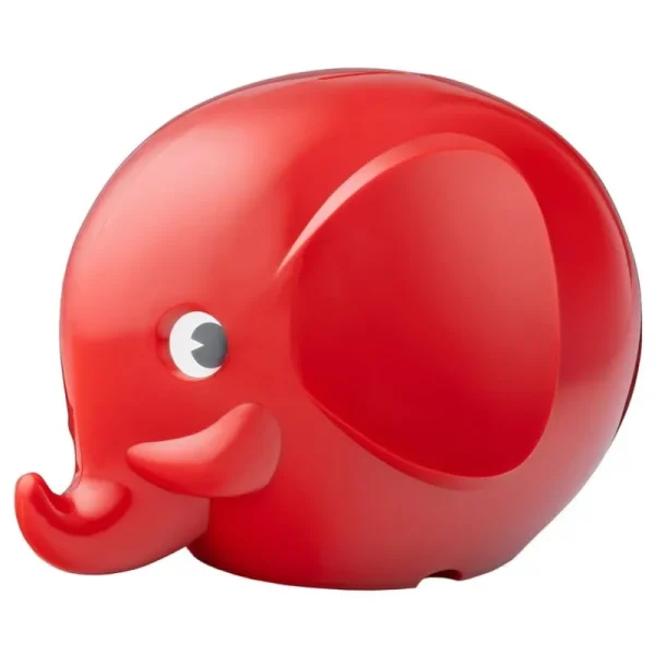 Kinder Palaset Kinderzimmereinrichtung | Dekorationsgegenstände^Sparbüchse Maxi Elephant, rot
