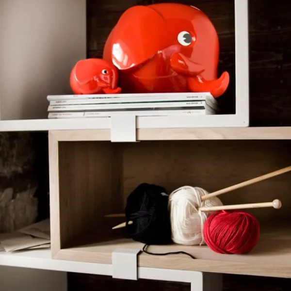 Kinder Palaset Kinderzimmereinrichtung | Dekorationsgegenstände^Sparbüchse Maxi Elephant, rot