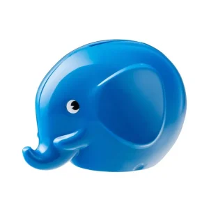 Palaset Dekorationsgegenstände-Sparbüchse Medi Elephant, mittelblau