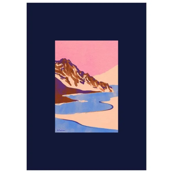 Paper Collective Poster Und Pinnwände^Blue Landscape Poster