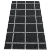 Pappelina Outdoor-textilien^Ada Teppich 70 x 150 cm, Schwarz – Granitgrau Metallic