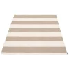 Pappelina Outdoor-textilien^Bob Teppich 140 x 180 cm, Schlamm - Vanille