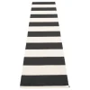 Pappelina Outdoor-textilien^Bob Teppich, 70 x 300 cm, schwarz - Vanille