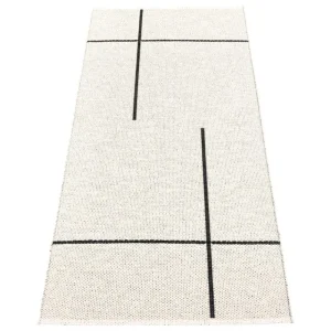 Pappelina Outdoor-textilien | Teppiche Und Läufer^Fred Teppich, 70 x 180 cm, Schwarz – Vanille