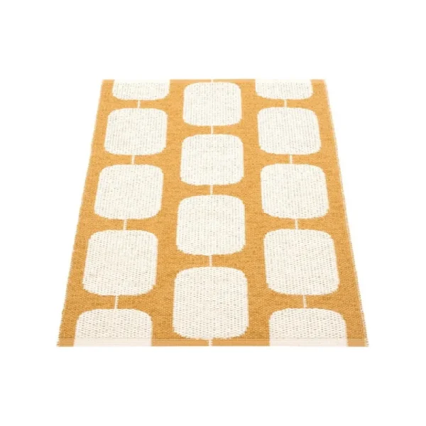 Pappelina Outdoor-textilien | Teppiche Und Läufer^Sten Teppich, 70 x 100 cm, Ockergelb – Vanille