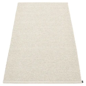 Pappelina Outdoor-textilien^Teppich Mono, 85 x 160 cm, Leinen – Vanille