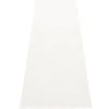 Pappelina Outdoor-textilien^Teppich Svea, 70 x 240 cm, weiß-metallic