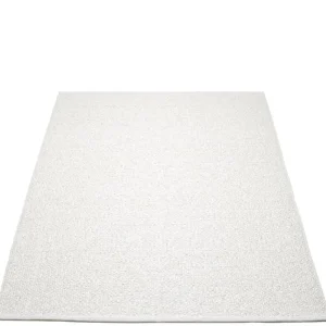 Pappelina Outdoor-textilien^Teppich Svea, 140 x 220 cm, weiß-metallic