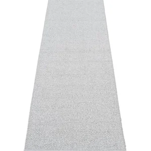 Pappelina Outdoor-textilien^Teppich Svea, 70 x 240 cm, grau-metallic