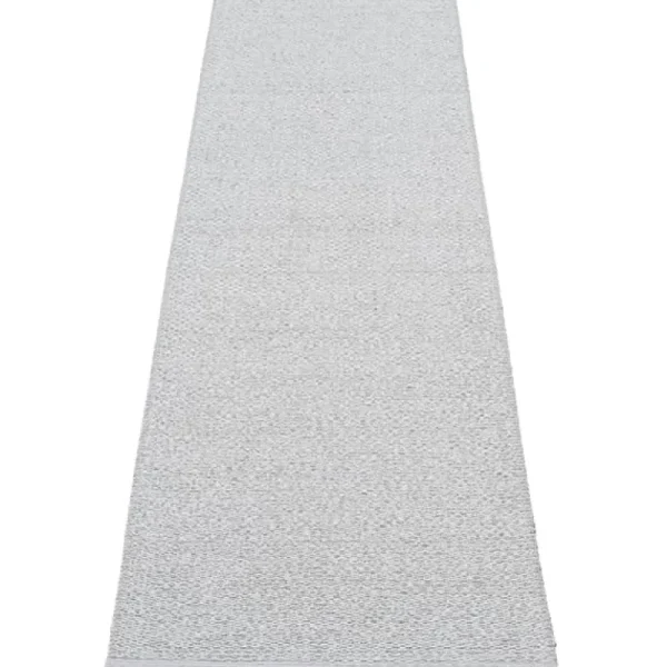 Pappelina Outdoor-textilien^Teppich Svea, 70 x 240 cm, grau-metallic