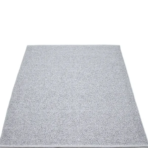 Pappelina Outdoor-textilien^Teppich Svea, 140 x 220 cm, grau-metallic