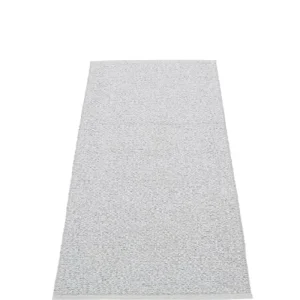 Pappelina Outdoor-textilien^Teppich Svea, 70 x 160 cm, grau-metallic