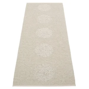 Pappelina Outdoor-textilien | Teppiche Und Läufer^Vera 2.0 Teppich, 70 x 200 cm, Leinenbeige – Steingrau Metallic