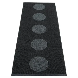 Pappelina Outdoor-textilien | Teppiche Und Läufer^Vera 2.0 Teppich, 70 x 200 cm, Schwarz - schwarz-metallic