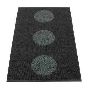 Pappelina Outdoor-textilien | Teppiche Und Läufer^Vera 2.0 Teppich, 70 x 120 cm, Schwarz - schwarz-metallic