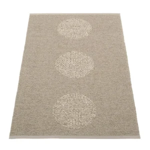 Pappelina Outdoor-textilien | Teppiche Und Läufer^Vera 2.0 Teppich, 70 x 120 cm, dunkl. Leinenbeige-Metallicleinen