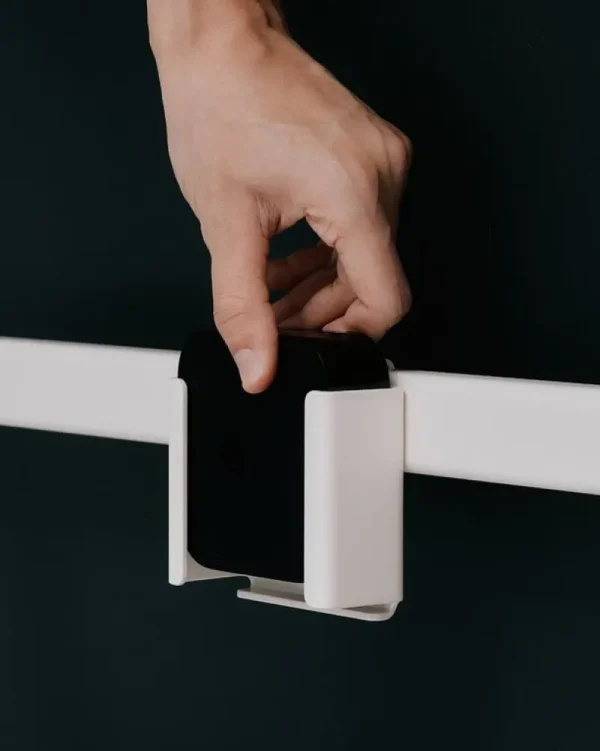 Poiat Aufbewahrungsmöbel-Pedestal Apple TV Mount, Charcoal