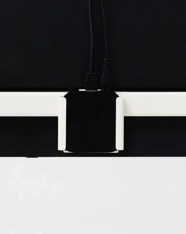 Poiat Aufbewahrungsmöbel-Pedestal Apple TV Mount, Charcoal