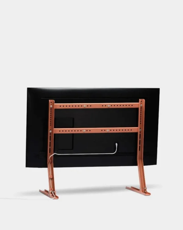 ferm LIVING Aufbewahrungsmöbel-Pedestal Bendy Low TV-Ständer, Dusty Rose