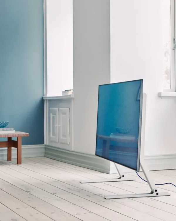 Pedestal Aufbewahrungsmöbel-Bendy Low TV-Ständer, Mushroom