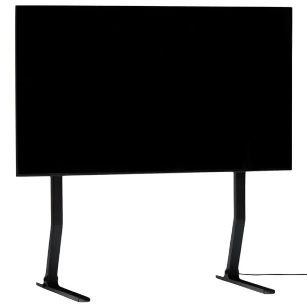 Audo Copenhagen Aufbewahrungsmöbel-Pedestal Bendy Tall TV-Ständer, Charcoal