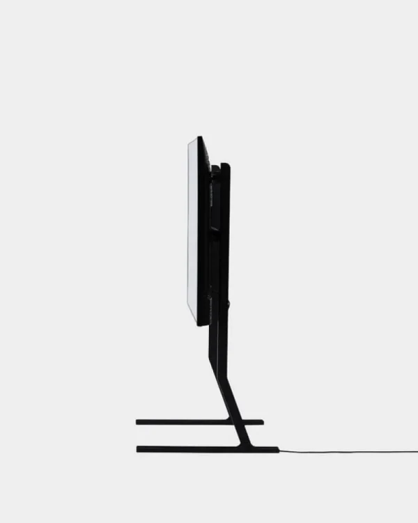 Audo Copenhagen Aufbewahrungsmöbel-Pedestal Bendy Tall TV-Ständer, Charcoal