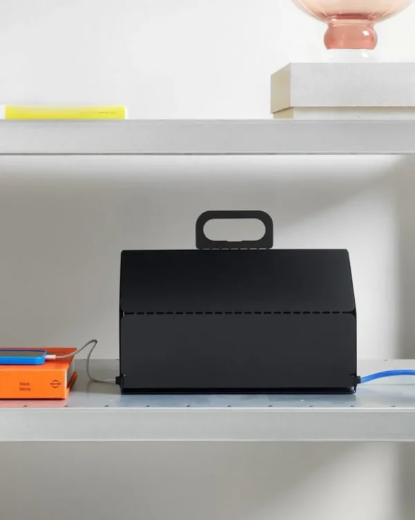 Pedestal Elektroartikel^Cable House Kabel-Aufbewahrungsbox, Charcoal