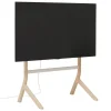 Pedestal Aufbewahrungsmöbel-Hopper TV-Ständer, Light Oak