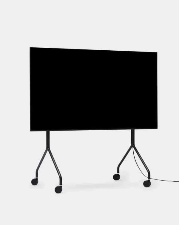 Pedestal Aufbewahrungsmöbel-Moon Rollin’ TV-Ständer, Charcoal