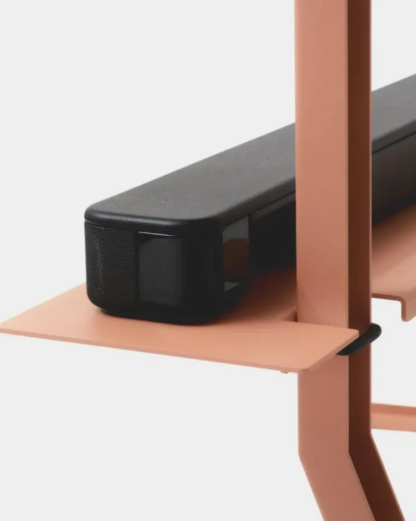 Pedestal Aufbewahrungsmöbel-Plate Shelf, Dusty Rose