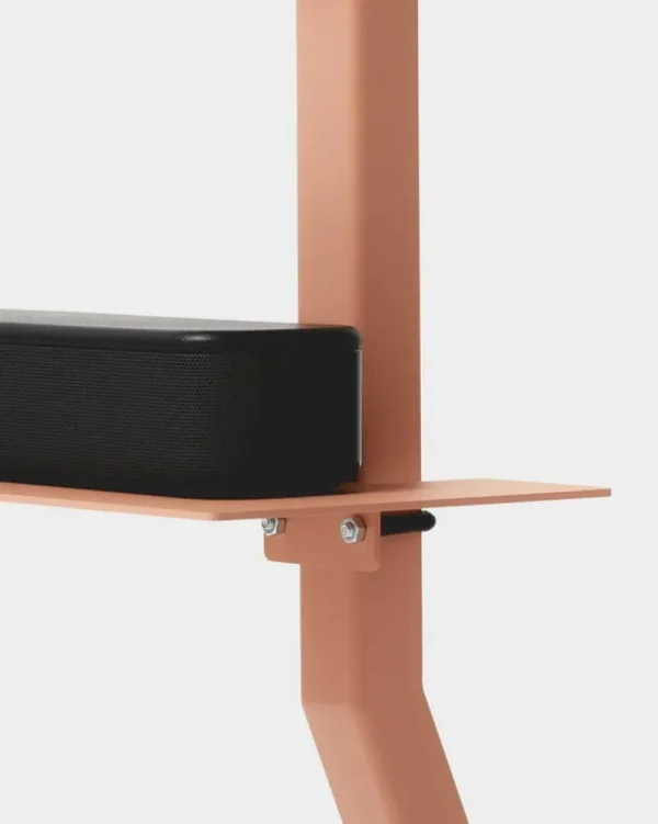 Pedestal Aufbewahrungsmöbel-Plate Shelf, Dusty Rose
