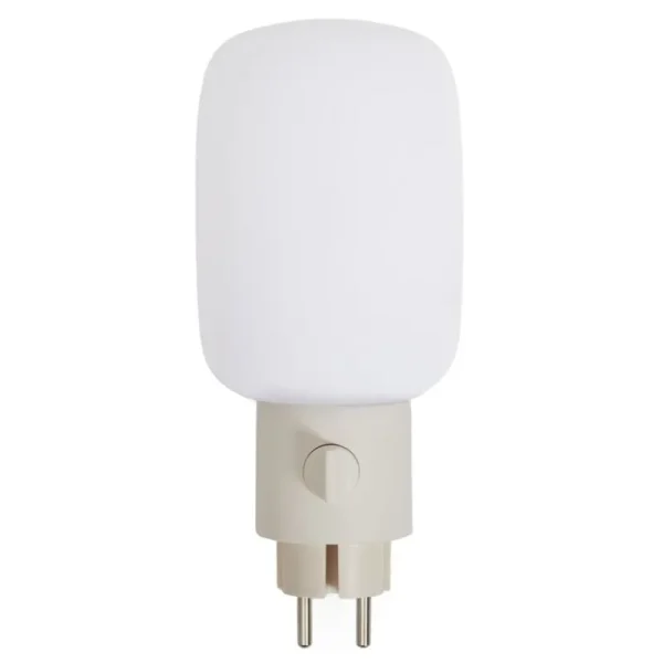 HAY Tischlampen-Pedestal Plug-in Leuchte, Pearl