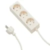 Pedestal Elektroartikel^Power Bar Steckerleiste, 2 m, Pearl