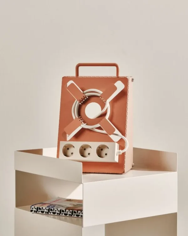 Pedestal Elektroartikel^Power Bar Steckerleiste, 2 m, Pearl