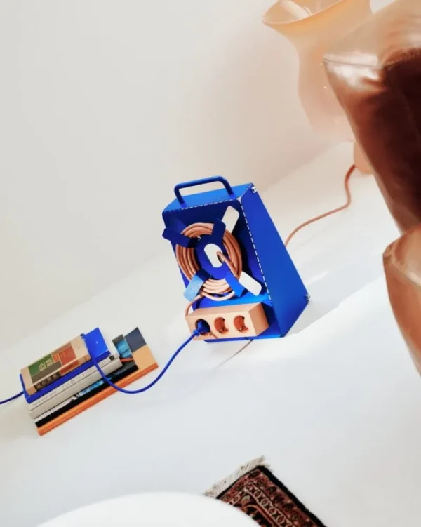 Pedestal Elektroartikel^Power Bar Steckerleiste, 2 m, Dusty Rose