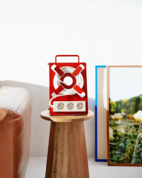 Pedestal Elektroartikel^Power Bar Steckerleiste, 2 m, Pearl