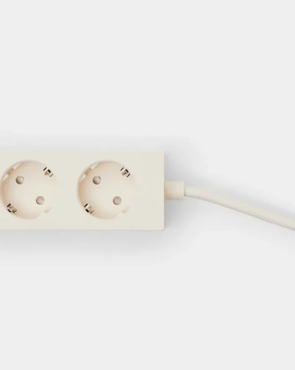 Pedestal Elektroartikel^Power Bar Steckerleiste, 2 m, Pearl