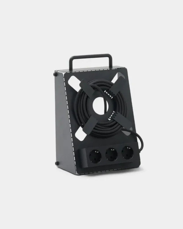 Pedestal Elektroartikel^Power Bar Steckerleiste, 2 m, Charcoal