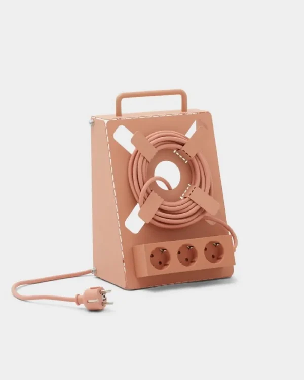 Pedestal Elektroartikel^Power Bar Steckerleiste, 2 m, Dusty Rose