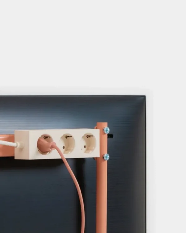 Pedestal Elektroartikel^Power Bar Steckerleiste, 2 m, Pearl
