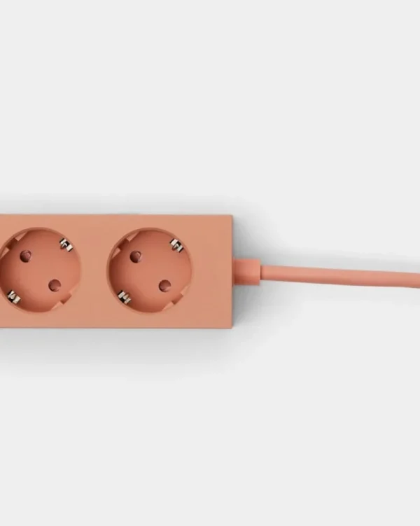 Pedestal Elektroartikel^Power Bar Steckerleiste, 2 m, Dusty Rose